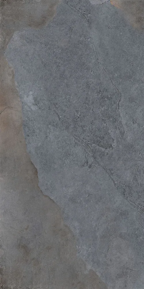 Outdoor floor coverings - Dark Slate Stone Effect Porcelain Stoneware, Non-Slip, 60x120 - EPEP1143 (Ceramishop.fr) - CERAMISHOP