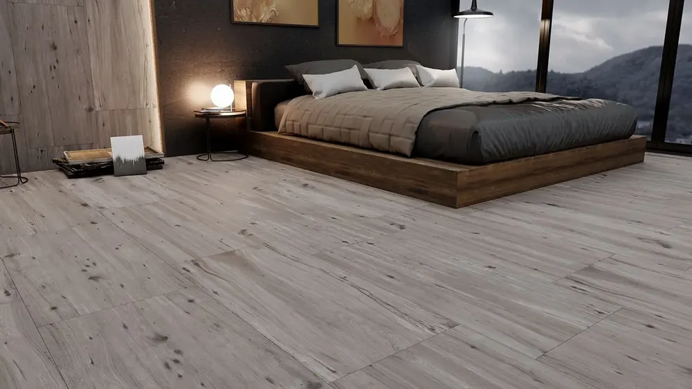 Indoor floor coverings - Raw Wood Effect Matte Grey Porcelain Stoneware 20X120 - EPGY278 (Ceramishop.fr) - CERAMISHOP