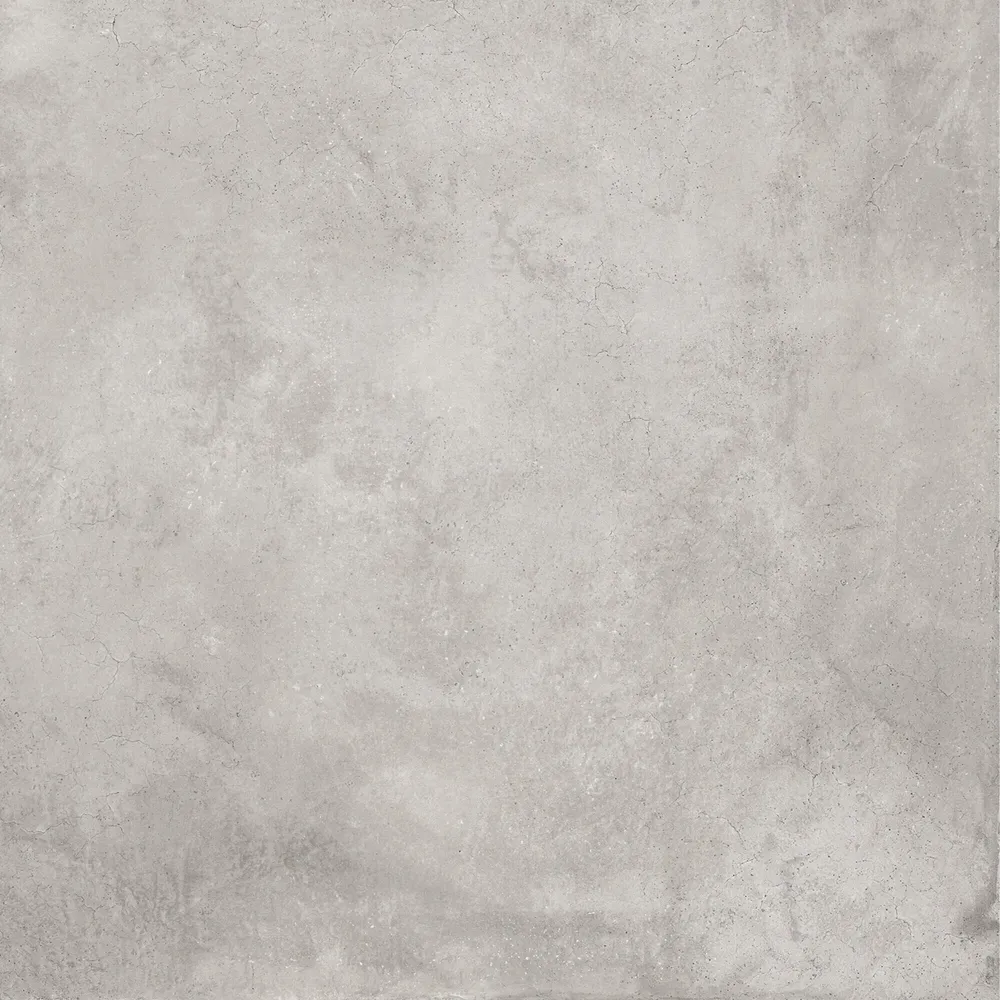 Indoor floor coverings - Light Grey Waxed Concrete Effect Porcelain Stoneware 80x80 - EPGY664 (Ceramishop.fr) - CERAMISHOP