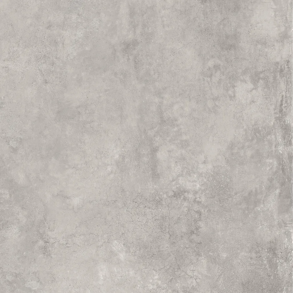 Indoor floor coverings - Light Grey Waxed Concrete Effect Porcelain Stoneware 80x80 - EPGY664 (Ceramishop.fr) - CERAMISHOP