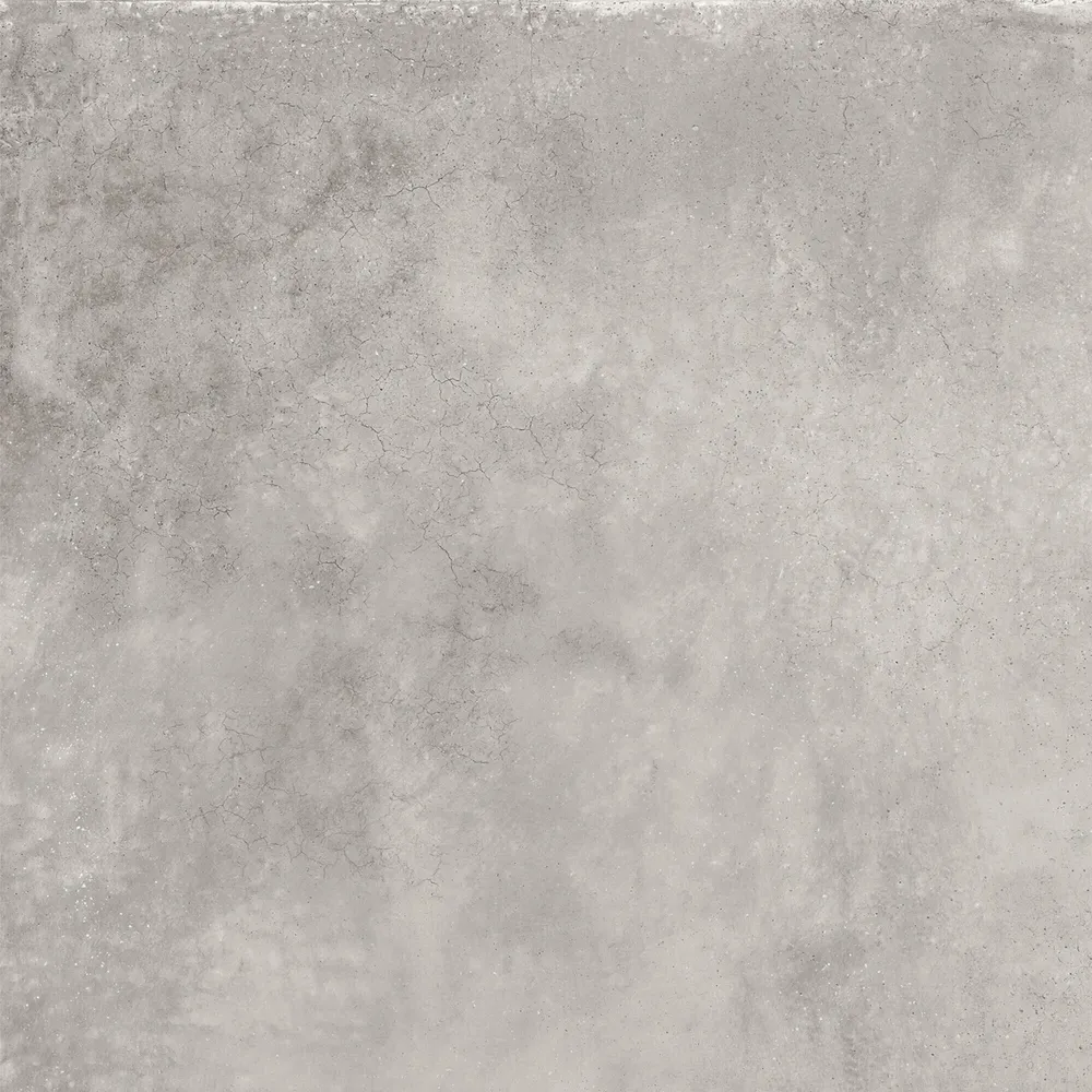 Indoor floor coverings - Light Grey Waxed Concrete Effect Porcelain Stoneware 80x80 - EPGY664 (Ceramishop.fr) - CERAMISHOP