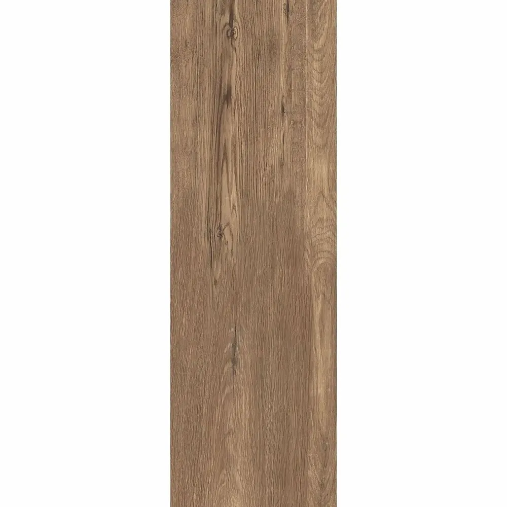 Outdoor floor coverings - Raw Wood Effect Porcelain Stoneware, Walnut Finish, Non-Slip, 20x120cm - EPNT281 (Ceramishop.fr) - CERAMISHOP