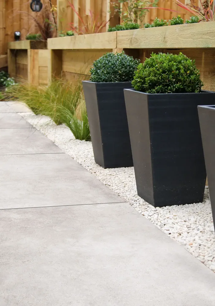 Revêtements sols extérieurs - Grès Cérame Effet Béton Ciré Blanc Antidérapant 60X120 - EPWE651 (Ceramishop.fr) - CERAMISHOP