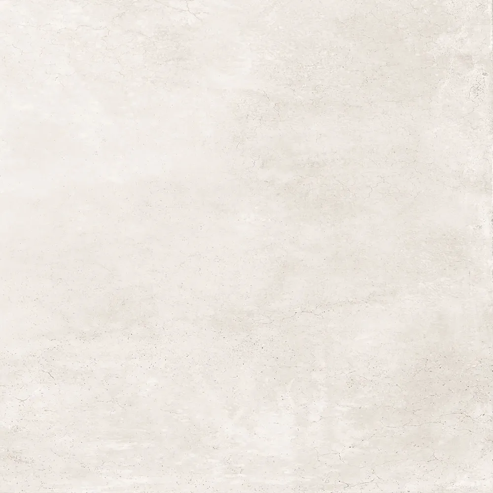 Indoor floor coverings - White Polished Concrete Effect Porcelain Stoneware 60x60 - EPWE668 (Ceramishop.fr) - CERAMISHOP