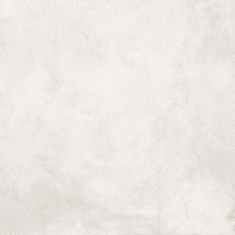 Indoor floor coverings - White Polished Concrete Effect Porcelain Stoneware 80x80 - EPWE662 (Ceramishop.fr) - CERAMISHOP