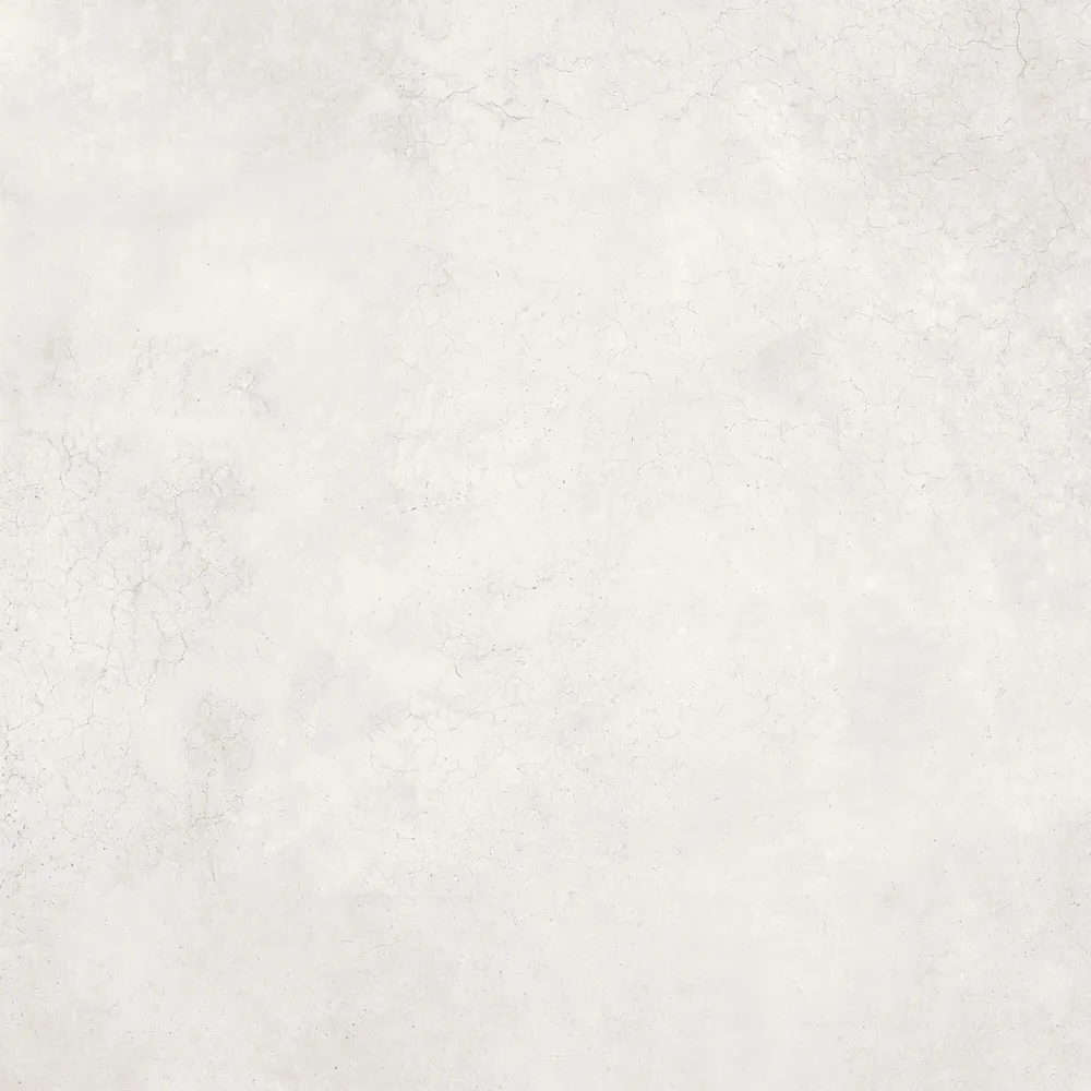 Indoor floor coverings - White Polished Concrete Effect Porcelain Stoneware 80x80 - EPWE662 (Ceramishop.fr) - CERAMISHOP