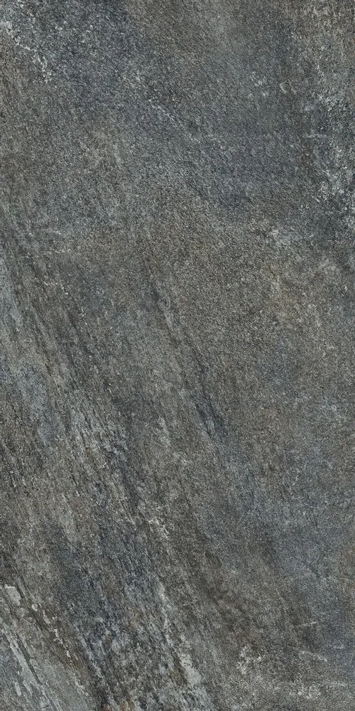 Revêtements sols extérieurs - Grès Cérame Effet Pierre Gris Anthracite Antidérapant 60X120 - EREA1191 (Ceramishop.fr) - CERAMISHOP