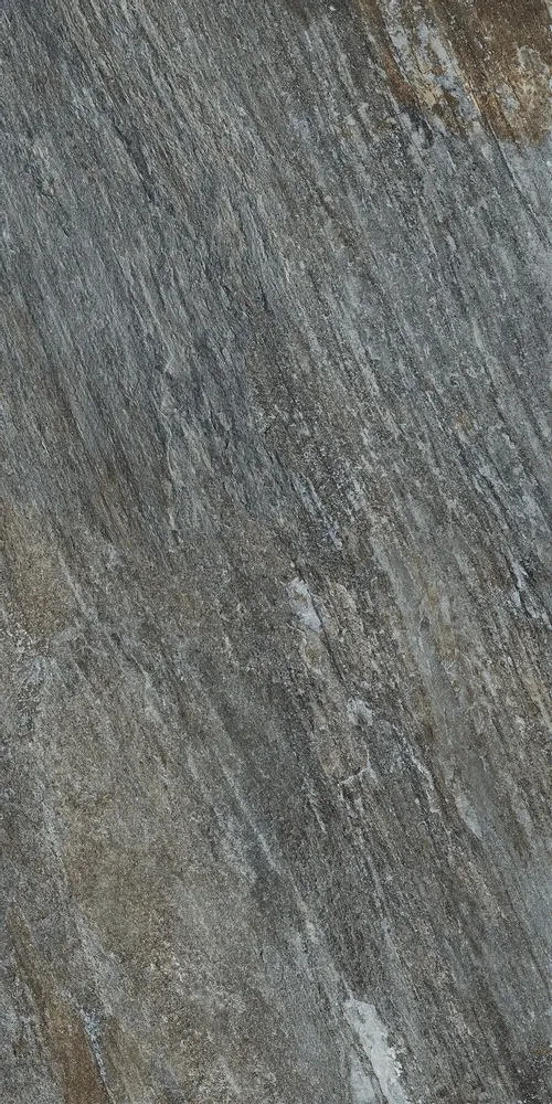 Revêtements sols extérieurs - Grès Cérame Effet Pierre Gris Anthracite Antidérapant 60X120 - EREA1191 (Ceramishop.fr) - CERAMISHOP