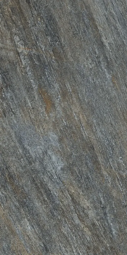 Revêtements sols extérieurs - Grès Cérame Effet Pierre Gris Anthracite Antidérapant 60X120 - EREA1191 (Ceramishop.fr) - CERAMISHOP