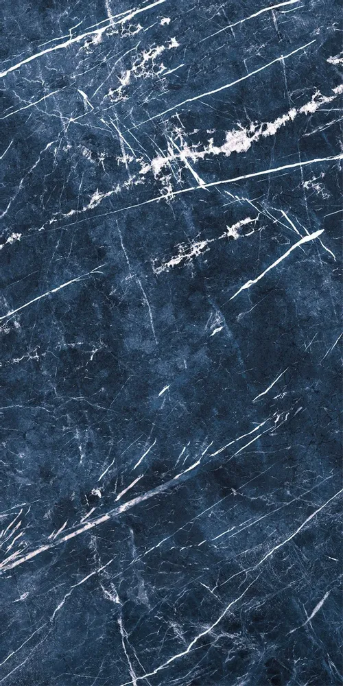 Indoor floor coverings - Glossy Ocean Blue Marble Effect Porcelain Stoneware 60X120 - EROS208 (Ceramishop.fr) - CERAMISHOP