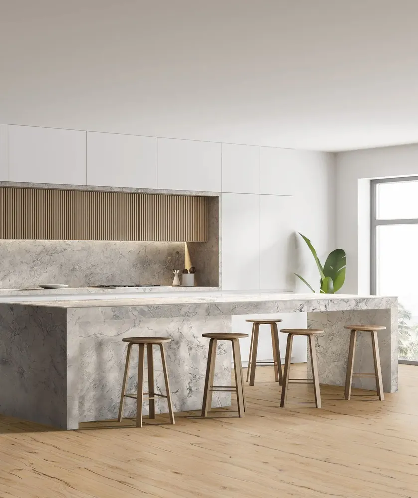 Indoor floor coverings - Porcelain Stoneware with Antique Wood Effect, Honey Matte Finish, 30x120cm - ERRH284 (Ceramishop.fr) - CERAMISHOP