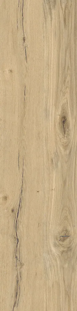 Revêtements sols extérieurs - Grès Cérame Effet Bois Ancien Miel Antidérapant 30X120 - ERRH288 (Ceramishop.fr) - CERAMISHOP