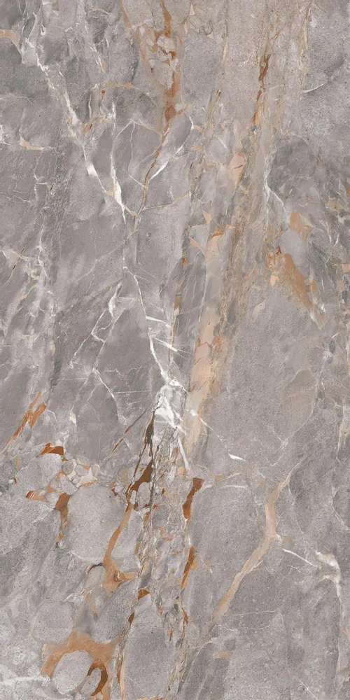 Revêtements sols intérieurs - Grès Cérame Effet Marbre Gris Veiné Mat 60X120 - ESAN206 (Ceramishop.fr) - CERAMISHOP