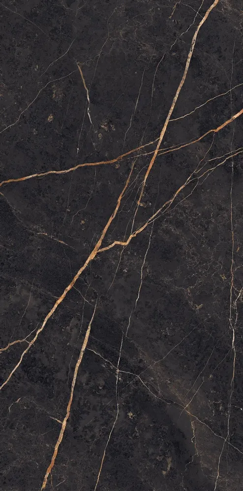 Indoor floor coverings - Saint Laurent Glossy Marble Effect Porcelain Stoneware 60X120 - ESAL209 (Ceramishop.fr) - CERAMISHOP