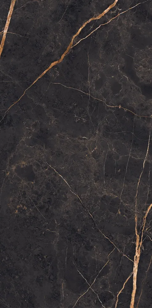 Indoor floor coverings - Saint Laurent Glossy Marble Effect Porcelain Stoneware 60X120 - ESAL209 (Ceramishop.fr) - CERAMISHOP