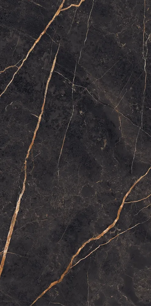 Indoor floor coverings - Saint Laurent Glossy Marble Effect Porcelain Stoneware 60X120 - ESAL209 (Ceramishop.fr) - CERAMISHOP