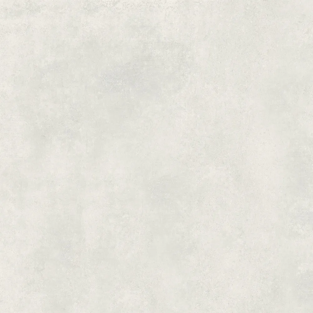 Revêtements sols intérieurs - Grès Cérame Effet Résine Spatulé Blanc 80X80 - ESBO714 (Ceramishop.fr) - CERAMISHOP