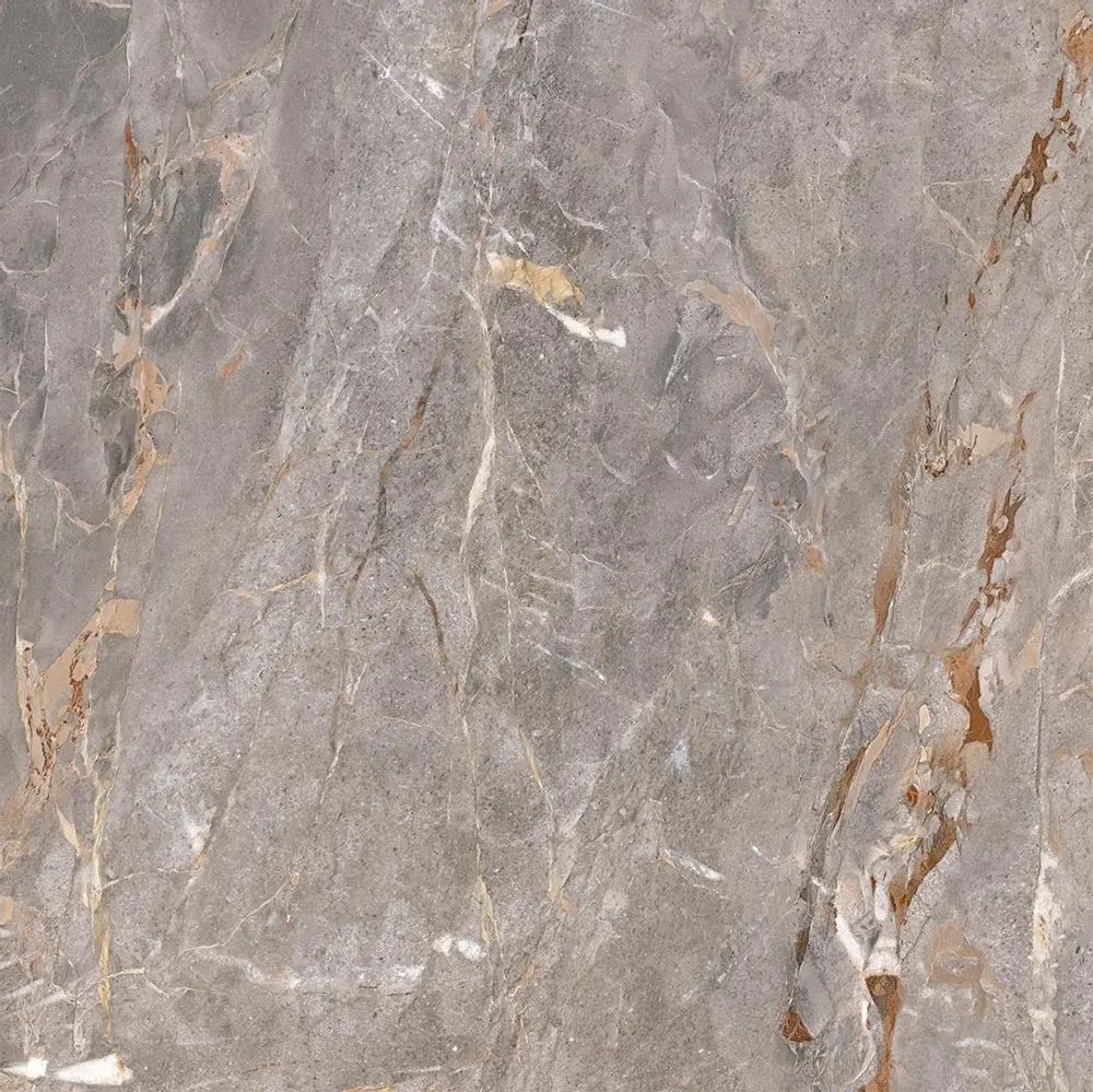 Indoor floor coverings - Matte Grey Veined Marble Effect Porcelain Stoneware 60x60 - ESAN207 (Ceramishop.fr) - CERAMISHOP