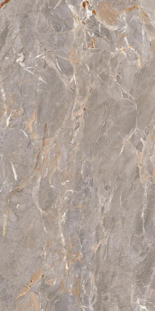 Indoor floor coverings - Glossy Grey Veined Marble Effect Porcelain Stoneware 60X120 - ESAN205 (Ceramishop.fr) - CERAMISHOP