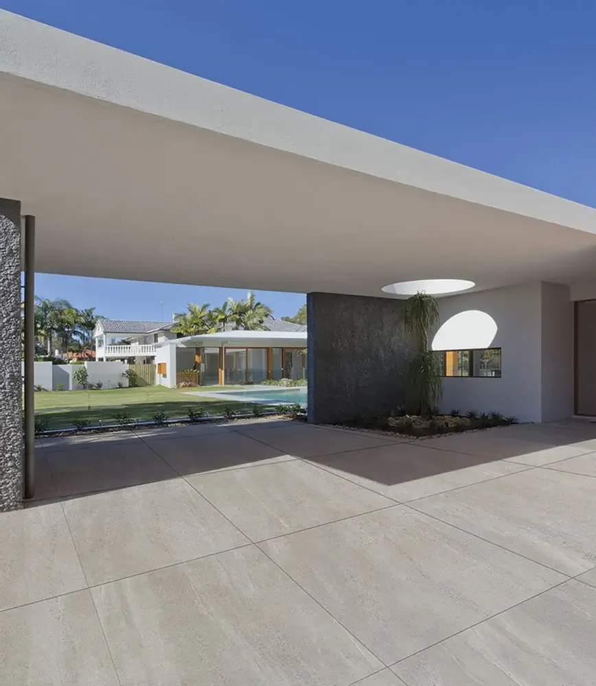 Outdoor floor coverings - Dark Grey Refined Stone Effect Porcelain Stoneware, Non-Slip, 60x120 - ESLI1242 (Ceramishop.fr) - CERAMISHOP