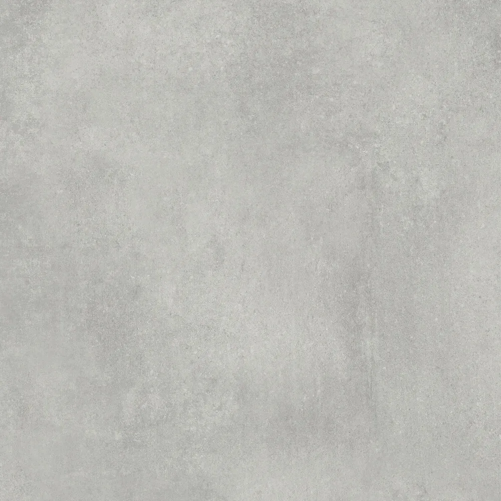 Revêtements sols intérieurs - Grès Cérame Effet Résine Spatulé Gris Clair 80X80 - ESNA716 (Ceramishop.fr) - CERAMISHOP