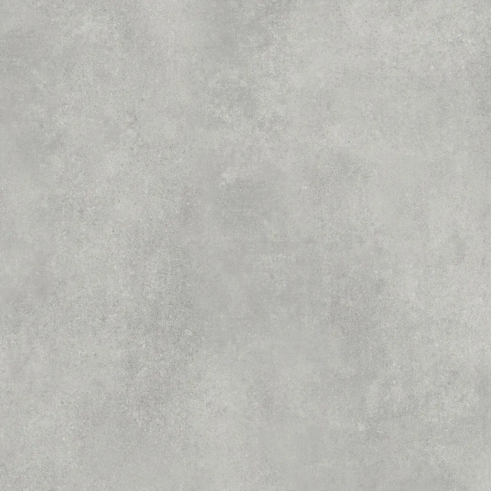 Revêtements sols intérieurs - Grès Cérame Effet Résine Spatulé Gris Clair 80X80 - ESNA716 (Ceramishop.fr) - CERAMISHOP