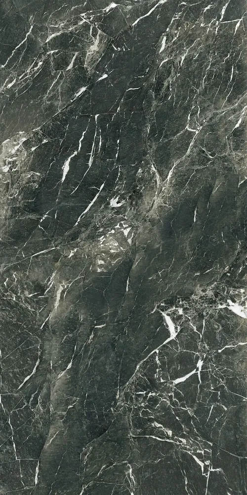 Indoor floor coverings - Matte Alpine Green Marble Effect Porcelain Stoneware 60X120 - EVEA192 (Ceramishop.fr) - CERAMISHOP