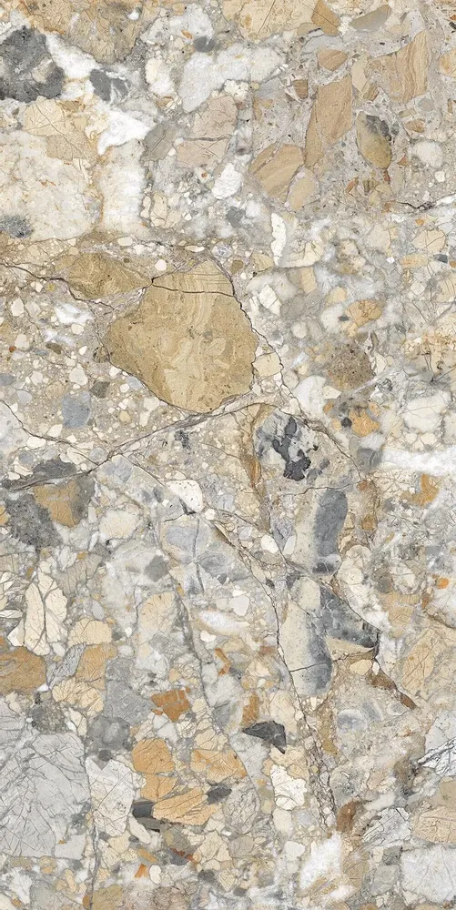 Indoor floor coverings - Marble Effect Porcelain Tiles Ocean Beige Matt 60X120 - EWAA204 (Ceramishop.fr) - CERAMISHOP