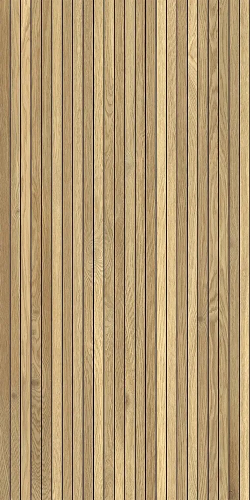 Revêtements sols intérieurs - Revêtement En Grès Cérame Effet Bois Cannelé Mat Rt 60X120 - EWAF1675 (Ceramishop.fr) - CERAMISHOP