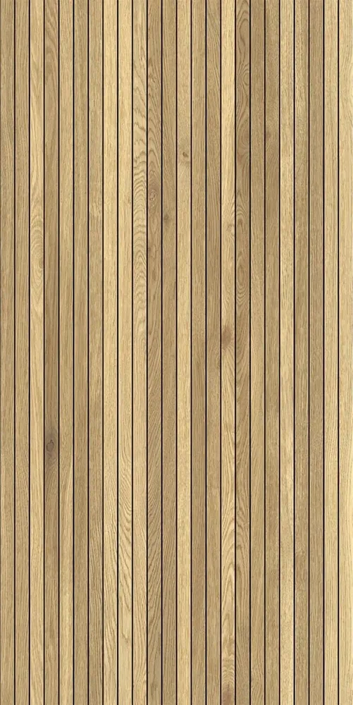 Revêtements sols intérieurs - Revêtement En Grès Cérame Effet Bois Cannelé Mat Rt 60X120 - EWAF1675 (Ceramishop.fr) - CERAMISHOP