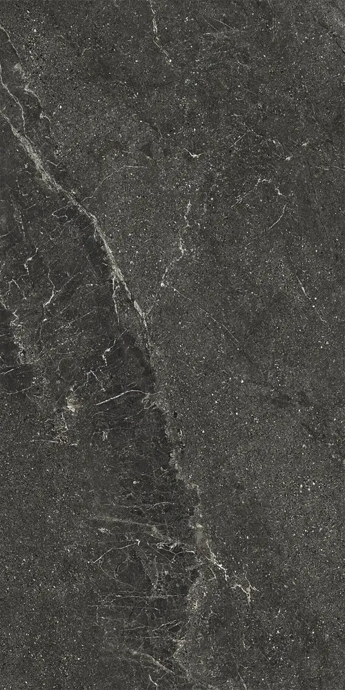 Revêtements sols extérieurs - Grès Cérame Effet Pierre Veinée Noir Antidérapant 60X120 - EWBE1324 (Ceramishop.fr) - CERAMISHOP