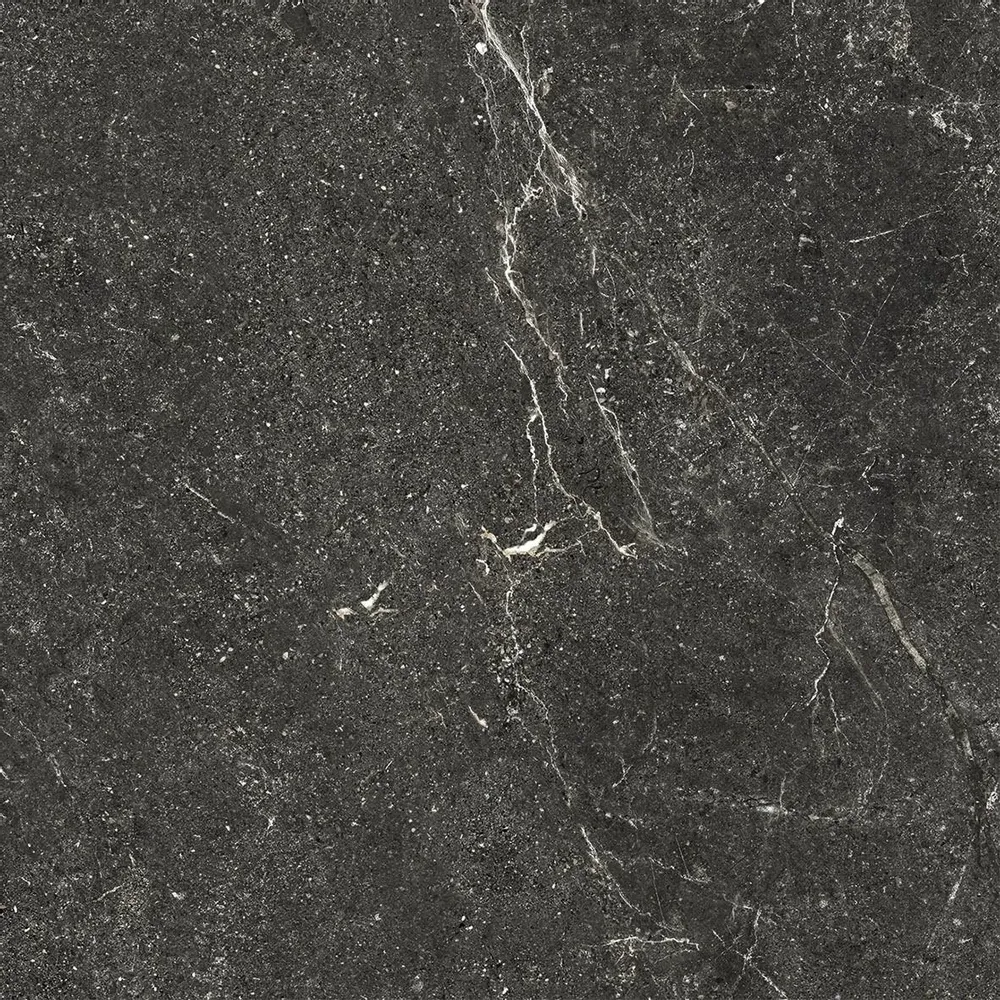 Outdoor floor coverings - Black Veined Stone Effect Porcelain Stoneware, Non-Slip, 60x60 cm - EWBE1334 (Ceramishop.fr) - CERAMISHOP