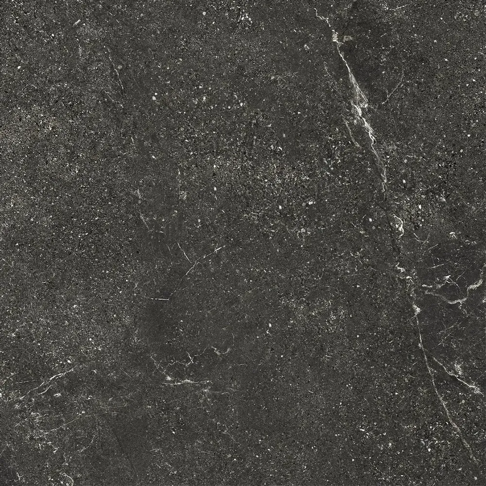 Outdoor floor coverings - Black Veined Stone Effect Porcelain Stoneware, Non-Slip, 60x60 cm - EWBE1334 (Ceramishop.fr) - CERAMISHOP