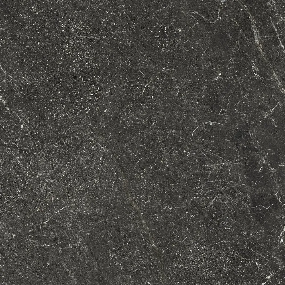 Outdoor floor coverings - Black Veined Stone Effect Porcelain Stoneware, Non-Slip, 60x60 cm - EWBE1334 (Ceramishop.fr) - CERAMISHOP