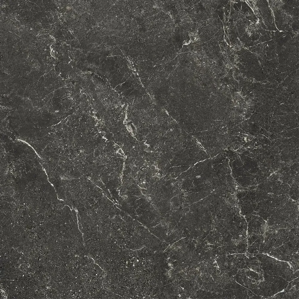 Outdoor floor coverings - Black Veined Stone Effect Porcelain Stoneware, Non-Slip, 60x60 cm - EWBE1334 (Ceramishop.fr) - CERAMISHOP