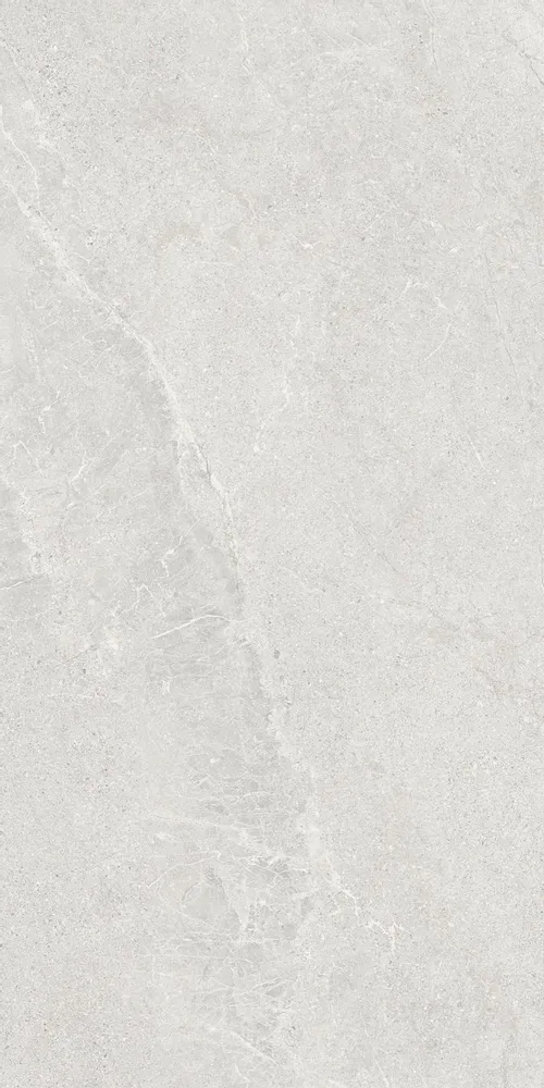 Indoor floor coverings - Porcelain Stoneware with Veined Stone Effect, Glazed White, 60x120 - EWBT1315 (Ceramishop.fr) - CERAMISHOP