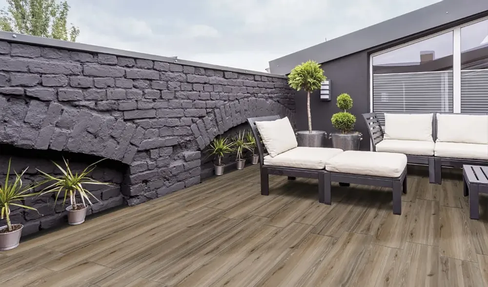 Revêtements sols extérieurs - Grès Cérame Effet Bois Torotra Antidérapant 20X120 - EWKE1451 (Ceramishop.fr) - CERAMISHOP