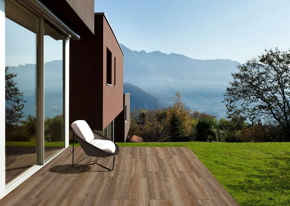 Indoor floor coverings - Dove Gray Wood Effect Porcelain Stoneware 20X120 - EWKE1450 (Ceramishop.fr) - CERAMISHOP