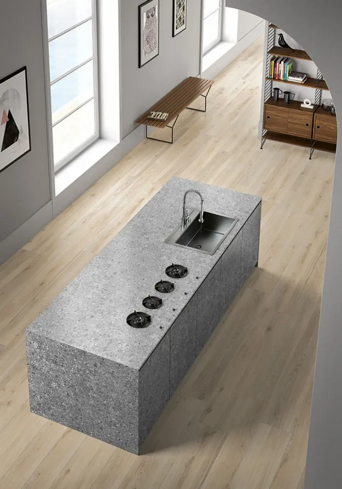 Indoor floor coverings - Beige Wood Effect Porcelain Stoneware 20X120 - EWKL1446 (Ceramishop.fr) - CERAMISHOP