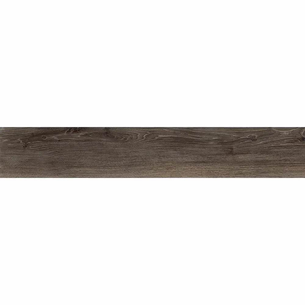 Indoor floor coverings - Dark Brown Wood Effect Porcelain Stoneware 20X120 - EWKM1454 (Ceramishop.fr) - CERAMISHOP