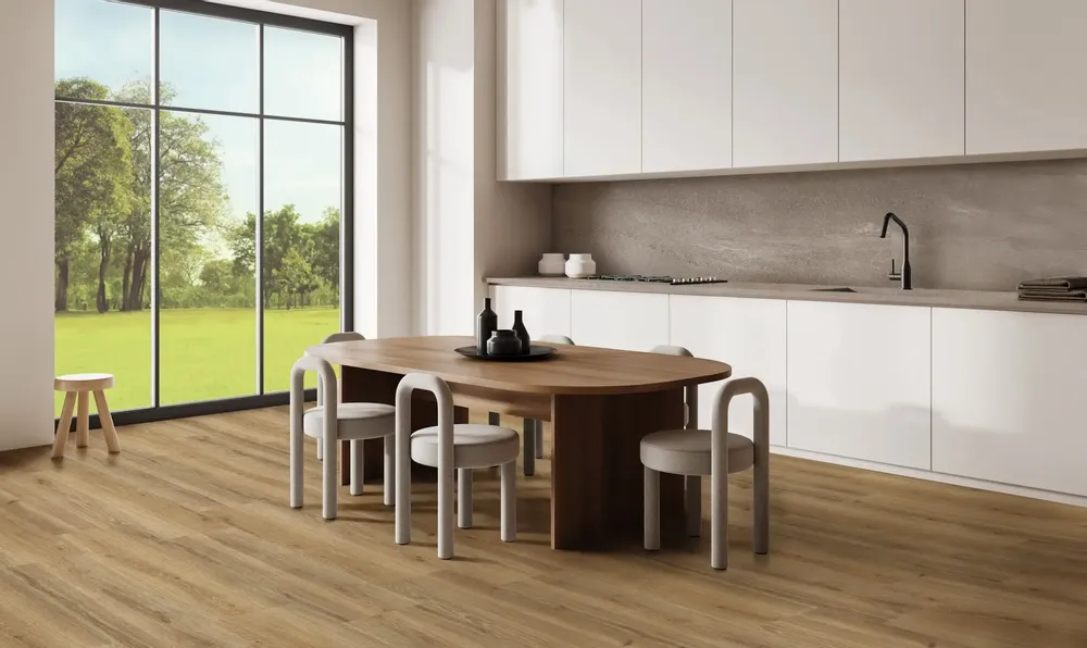 Indoor floor coverings - Honey Wood Effect Porcelain Stoneware 20X120 - EWKO1448 (Ceramishop.fr) - CERAMISHOP