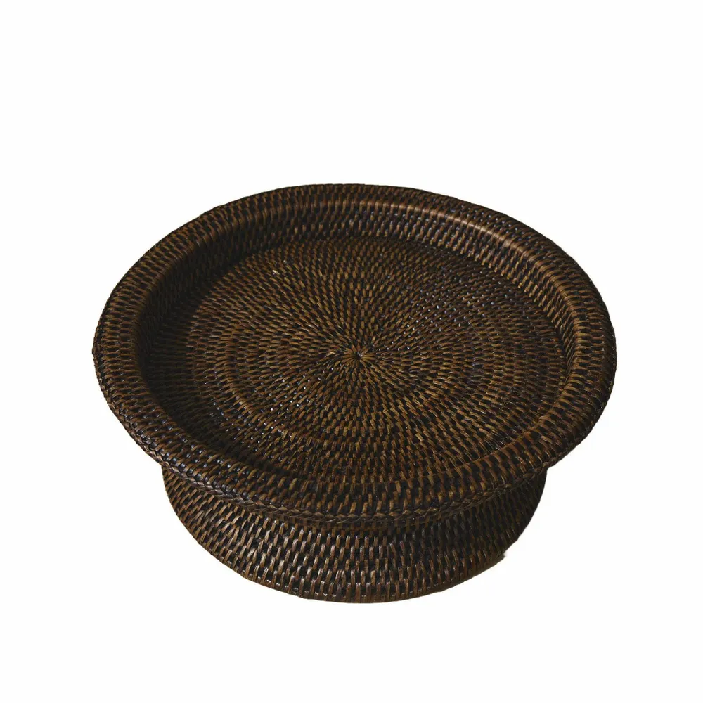 Plats et saladiers - Support en rotin surélevé - KING ZOO