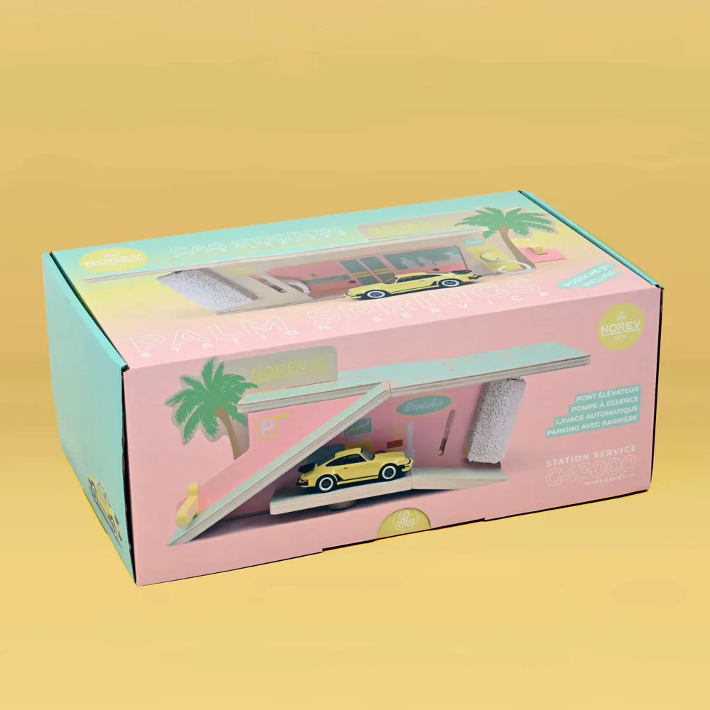 Toys - Palm Springs Service Station Playset - NOREV