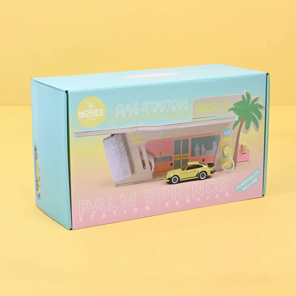 Toys - Palm Springs Service Station Playset - NOREV