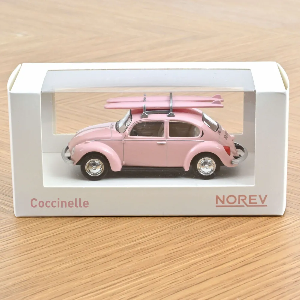 Jouets enfants - VW Coccinelle 1973 Rose Jet-car 1/43 - NOREV