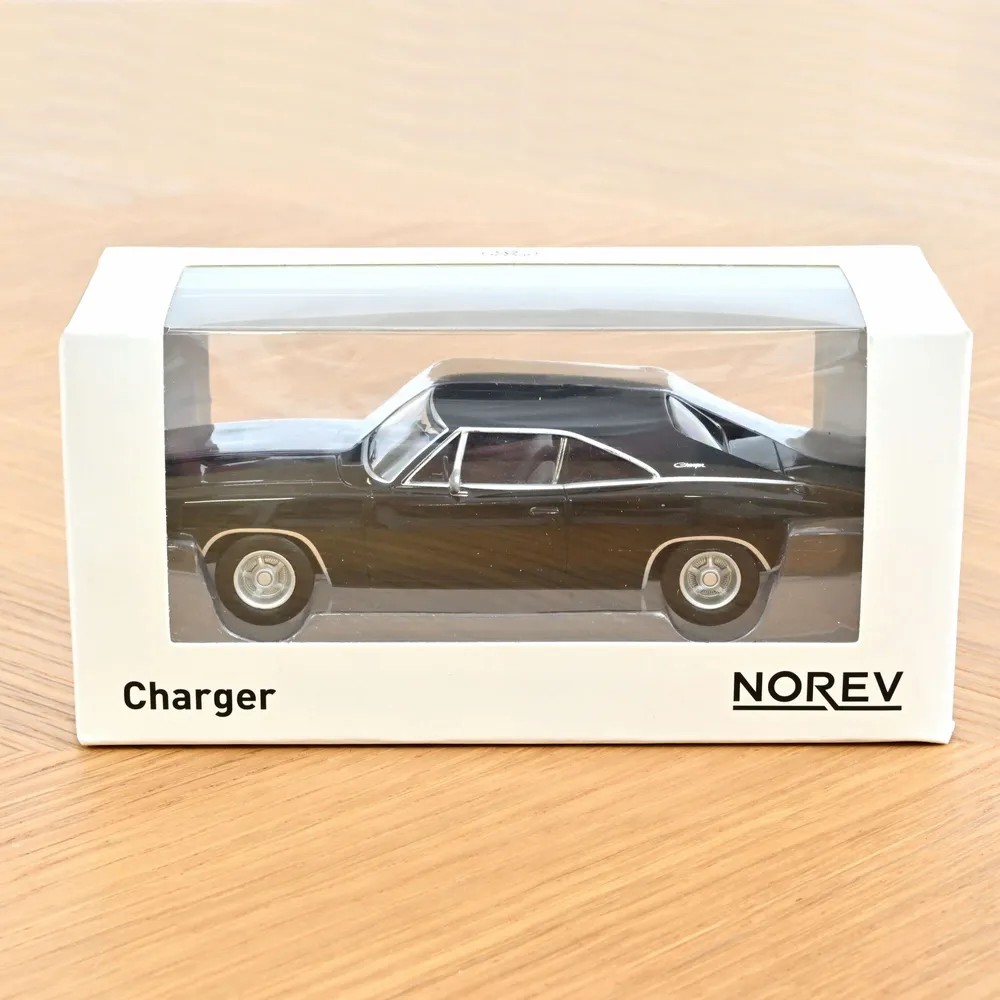 Toys - Dodge Charger 1968 Black Jet-Car 1/43 - NOREV