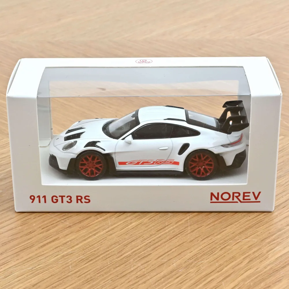 Toys - Porsche 911 GT3 RS 2022 White Jet-Car 1/43 - NOREV