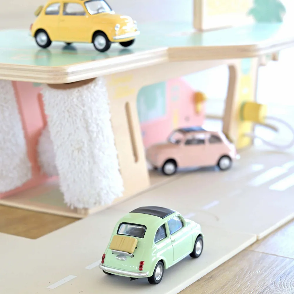 Jouets enfants - Fiat 500 F 1965 Vert Clair Jet-car 1/43 - NOREV