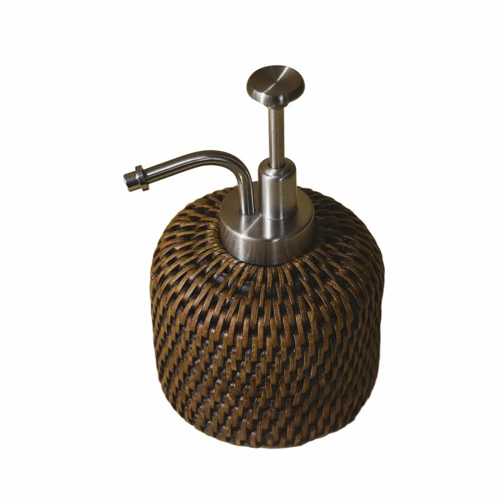 Porte-savons - Small Rattan Soap Dispenser - KING ZOO
