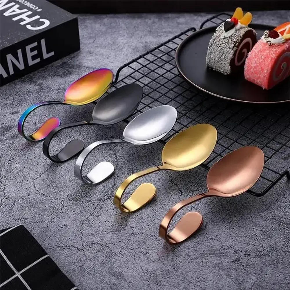 Ménagères - Cuillère à apéritif arquée - Buffet - 4 couleurs disponibles - SOSTRAW & SMARTTHINGS